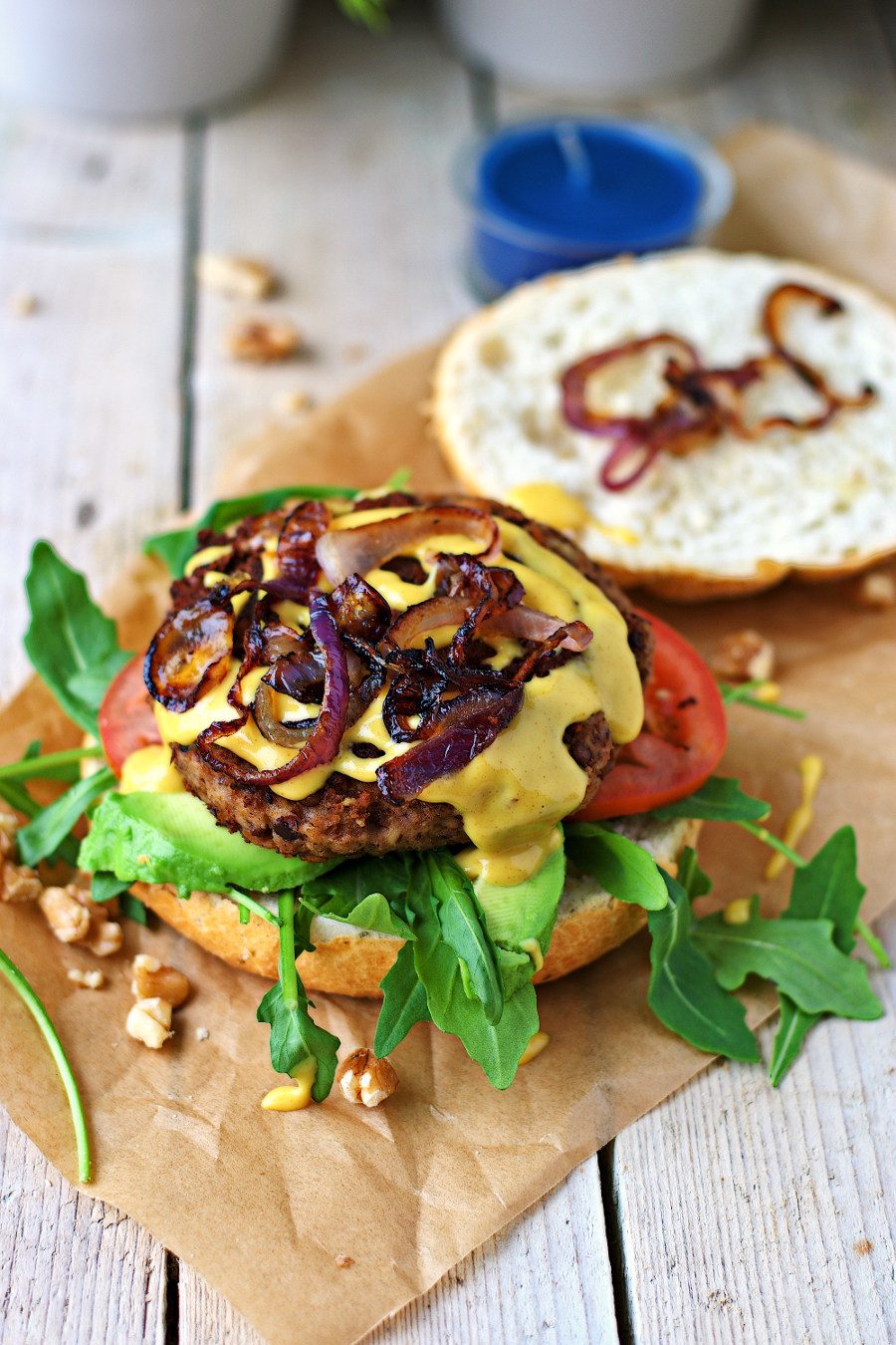 Vegan Lentil Burger Contentedness Cooking Vegan Lentil Burger Contentedness Cooking