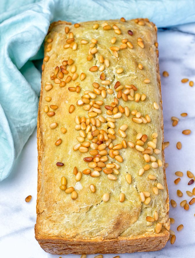 Garlic Butter Avocado Bread | #vegan #glutenfree #soyfree #plantbased #contentednesscooking
