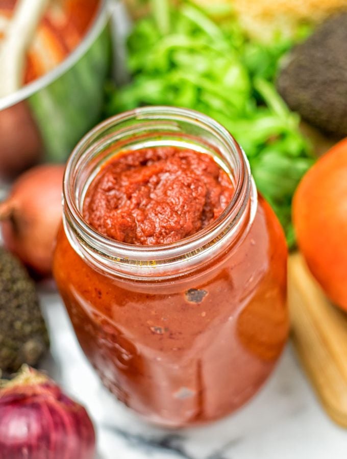 Buffalo Homemade BBQ Sauce | #vegan #glutenfree #contentednesscooking #soyfree #plantbased
