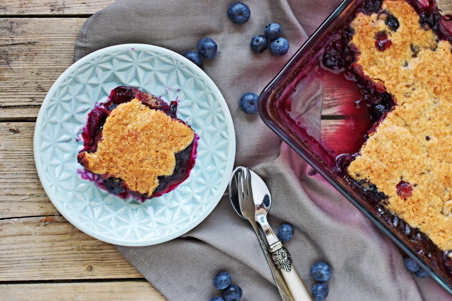 Easy Blueberry Cobbler vegan Gluten Free Contentedness Cooking Easy blueberry cobbler vegan gluten free contentedness cooking