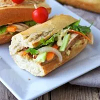 Vegan Banh Mi #vegan #glutenfree www.contentednesscooking.com