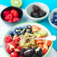Everyday Quinoa Breakfast Bowl | #vegan #glutenfree www.contentednesscooking.com