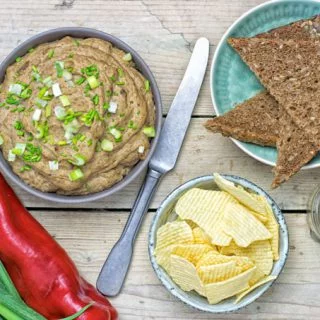 Vegan Pate with Lentils | #vegan #glutenfree www.contentednesscooking.com