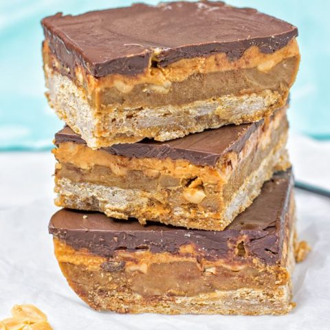 Vegan Snickers Bars | #vegan #glutenfree www.contentednesscooking.com