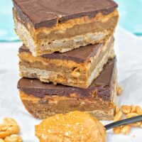 Vegan Snickers Bars | #vegan #glutenfree www.contentednesscooking.com