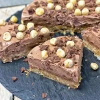 Nocciolato Hazelnut Cream Pie | #vegan #glutenfree www.contentednesscooking.com