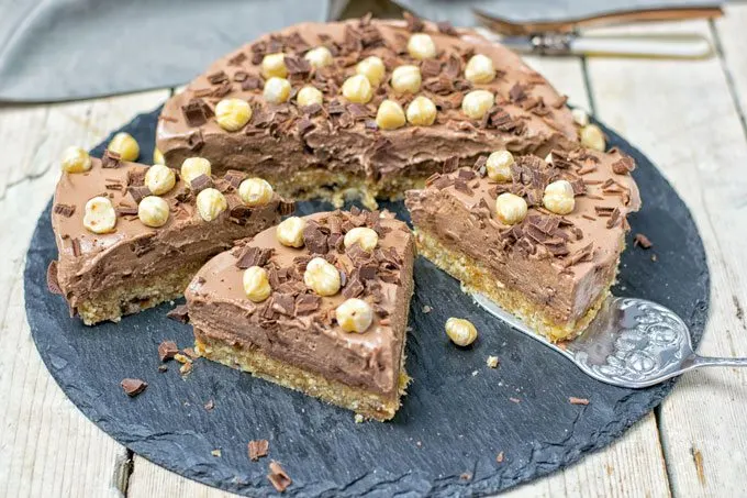 Nocciolato Hazelnut Cream Pie.