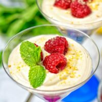 Lemon Cheesecake Mousse | #vegan #glutenfree www.contentednesscooking.com