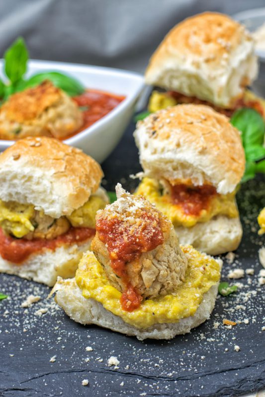 Marinara Meatball Subs Contentedness Cooking