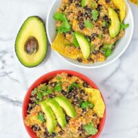 Quinoa Taco Salad | #vegan #glutenfree #contentednesscooking