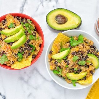 Quinoa Taco Salad | #vegan #glutenfree #contentednesscooking