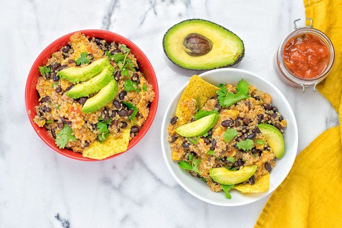 Quinoa Taco Salad.