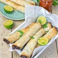 Vegan Cream Cheese Taquitos | #vegan #glutenfree www.contentednesscooking.com