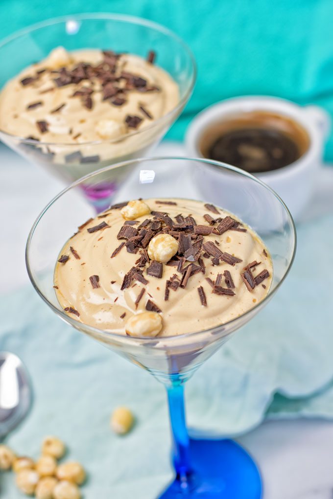 Coffee Cheesecake Mousse | #vegan #glutenfree www.contentednesscooking.com