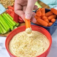30 Seconds Best Hummus Recipe | #vegan #glutenfree www.contentednesscooking.com