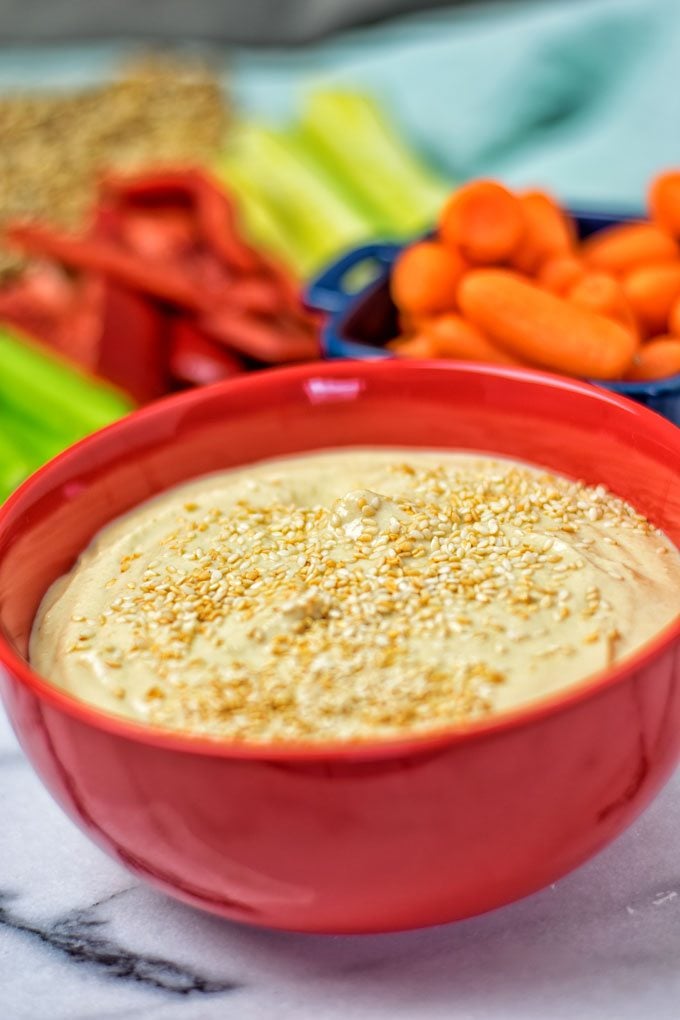 30 Seconds Best Hummus Recipe.