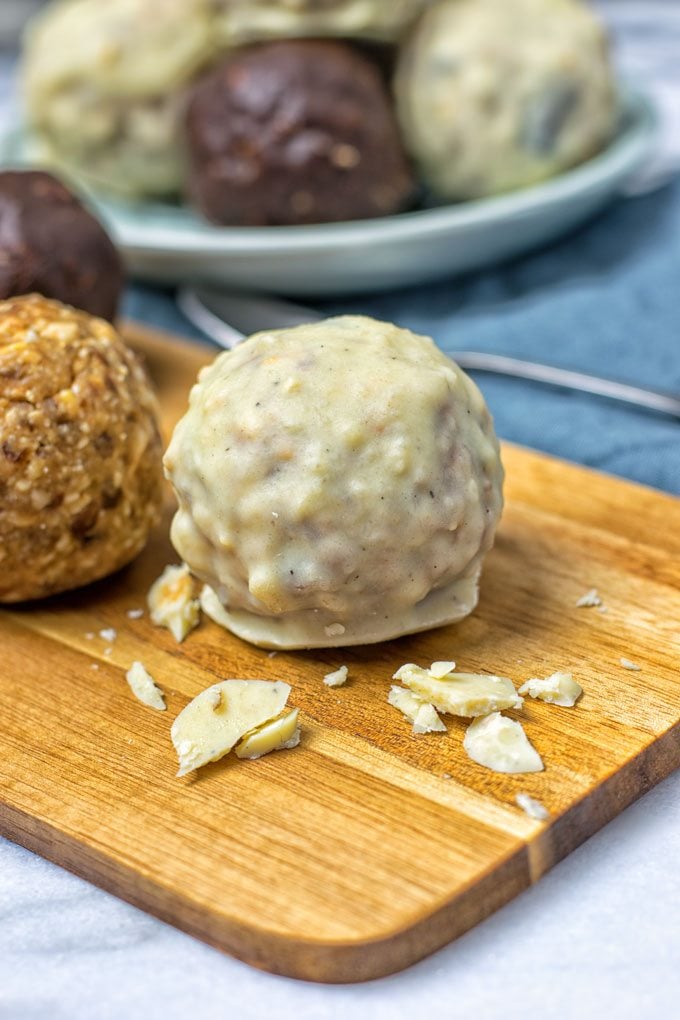 Chocolate Ganache Energy Balls.