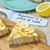 Lemon Banana Cream Pie | #vegan #glutenfree #contentednesscooking