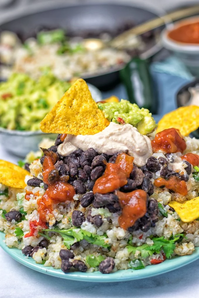 Mexican Fiesta Cauliflower Rice.