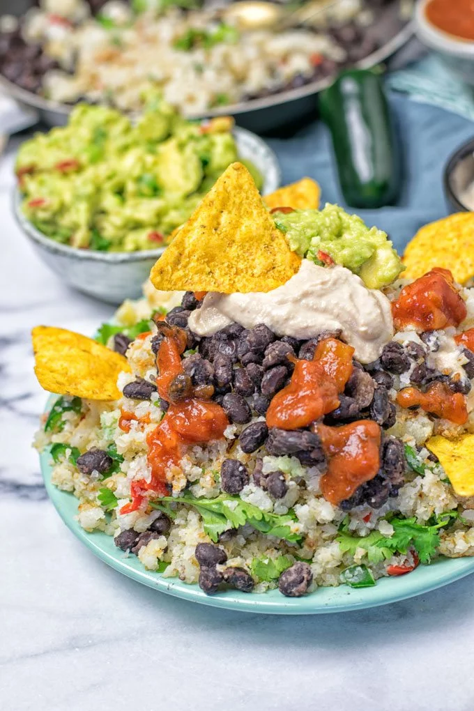 Mexican Fiesta Cauliflower Rice.