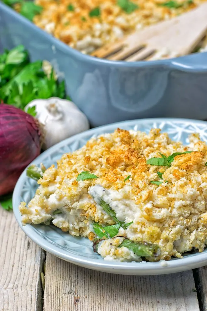 Mashed Cauliflower Green Bean Casserole.