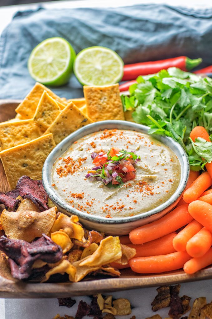 Mexican Cheese Dip [vegan, gf] - Contentedness Cooking