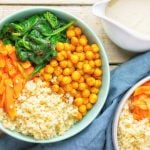 Cauliflower Rice Buddha Bowl | #vegan #glutenfree #contentednesscooking