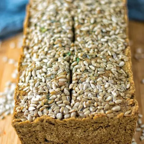 Olive Chickpea Flour Bread | #vegan #glutenfree #contentednesscooking