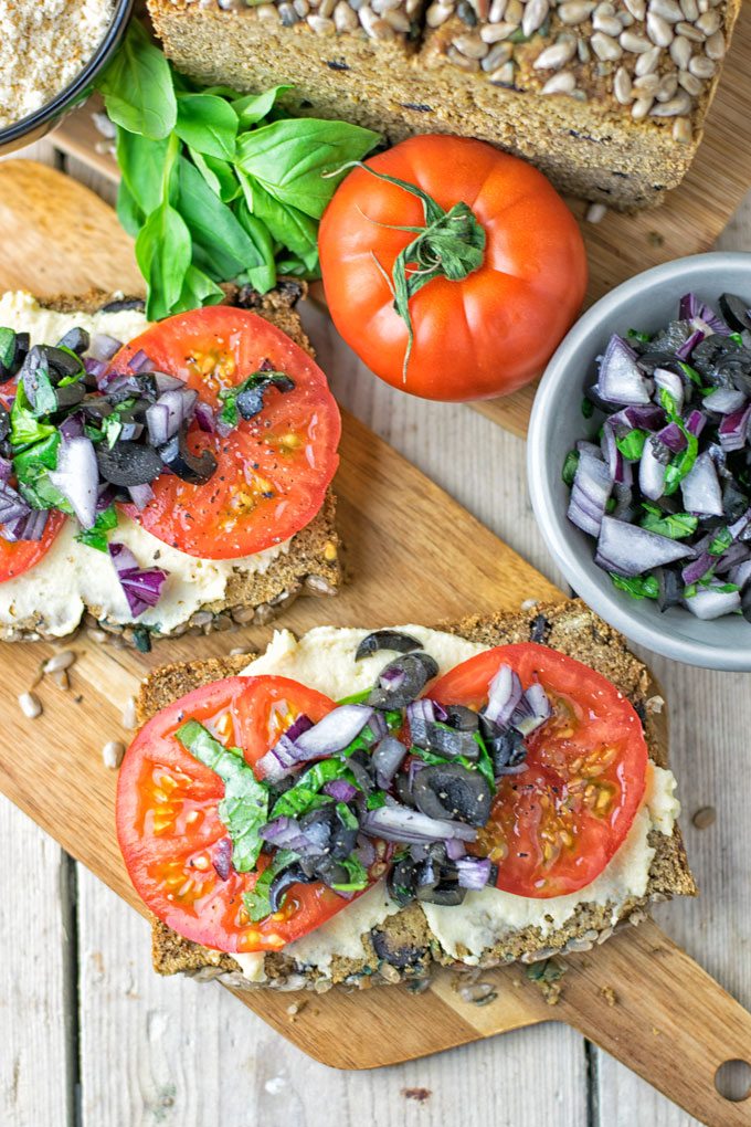 Olive Chickpea Flour Bread | #vegan #glutenfree #contentednesscooking