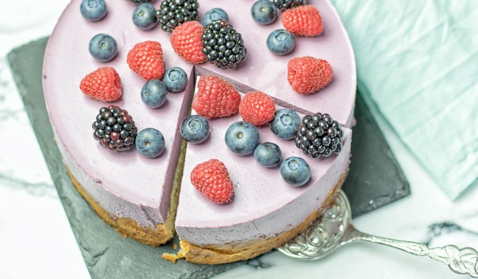 Berry Smoothie Yoghurt Cake Contentedness Cooking