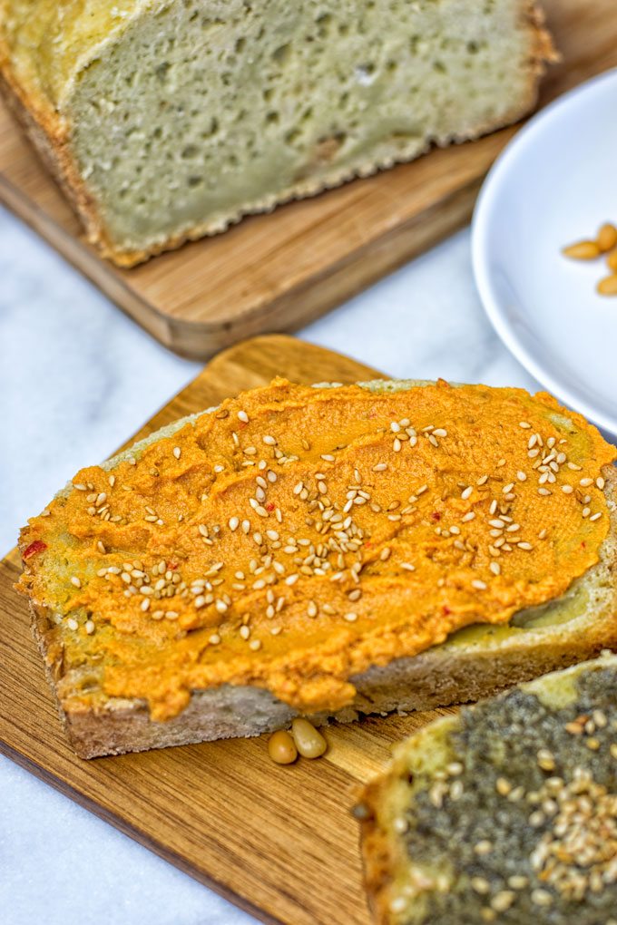 Garlic Butter Avocado Bread.