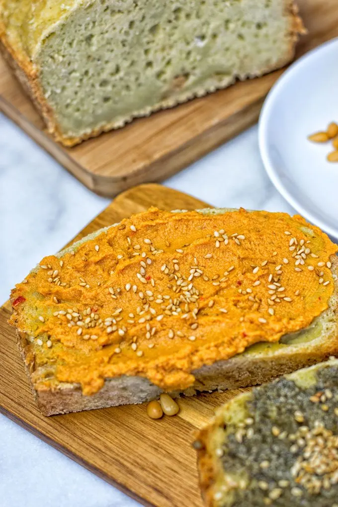 Garlic Butter Avocado Bread.