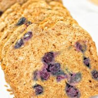 Gluten-Free Blueberry Bread | #vegan #glutenfree #contentednesscooking #plantbased #dairyfree #soyfree