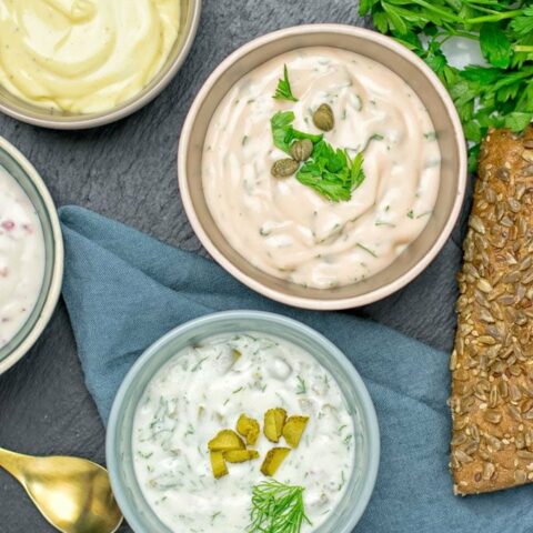 Vegan Tartar Sauce | #vegan #glutenfree #contentednesscooking #plantbased #glutenfree #dairyfree