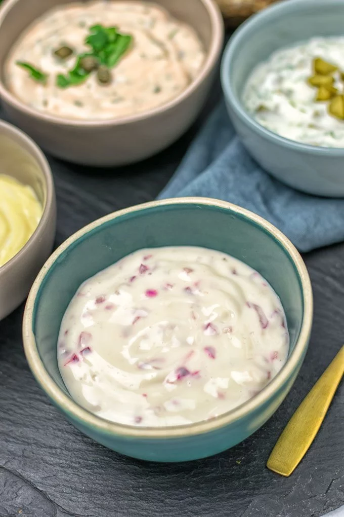 Classic flavor vegan Tartar Sauce