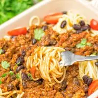 Vegetarian Cincinnati Chili | #vegan #glutenfree #contentednesscooking #plantbased #dairyfree