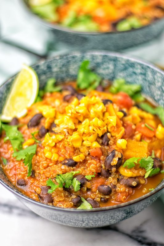 Mexican Quinoa Tortilla Soup #vegan #glutenfree #plantbased #contentednesscooking