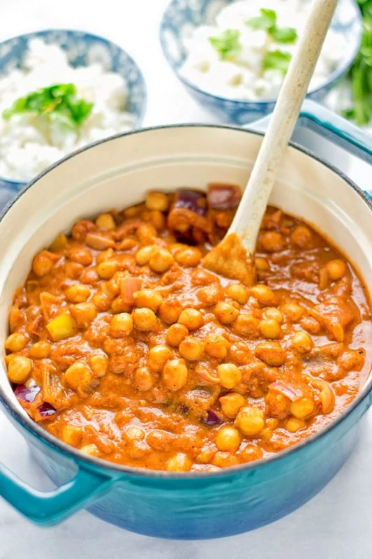 CHICKPEA TIKKA MASALA