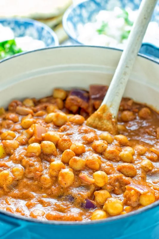 Chickpea Tikka Masala | #vegan #glutenfree #contentednesscooking