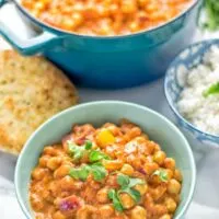 Chickpea Tikka Masala | #vegan #glutenfree #contentednesscooking