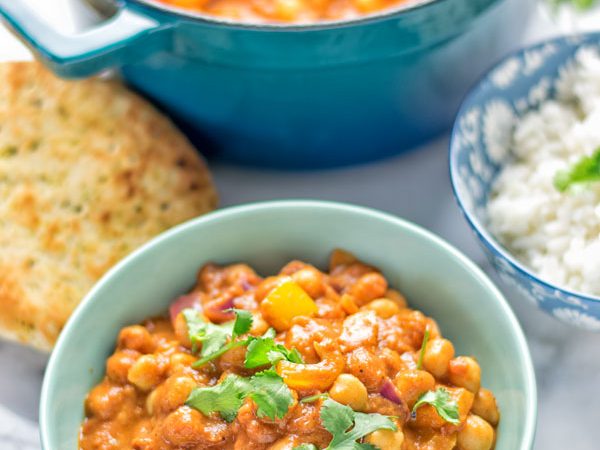 Chickpea Tikka Masala | #vegan #glutenfree #contentednesscooking