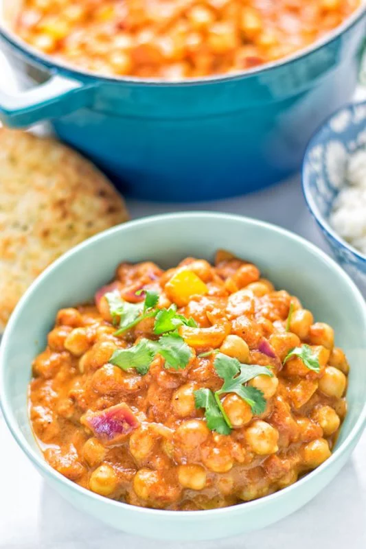 Chickpea Tikka Masala | #vegan #glutenfree #contentednesscooking