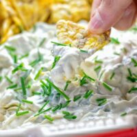 Creamy Spinach Artichoke Dip | #vegan #glutenfree #contentednesscooking