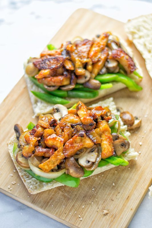 Vegan Philly Cheese Steak | #vegan #glutenfree #contentednesscooking