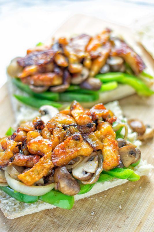 Vegan Philly Cheese Steak | #vegan #glutenfree #contentednesscooking