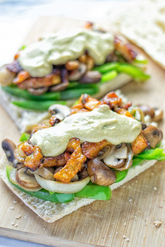 Vegan Philly Cheese Steak | #vegan #glutenfree #contentednesscooking