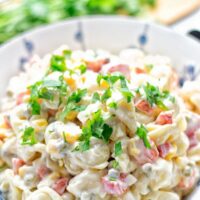 Aioli Tortellini Salad | #vegan #glutenfree #contentednesscooking