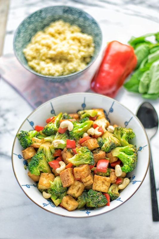 Chinese 5 Spice Tofu Stir Fry | #vegan #contentednesscooking #glutenfree