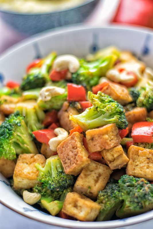 Chinese 5 Spice Tofu Stir Fry | #vegan #contentednesscooking #glutenfree