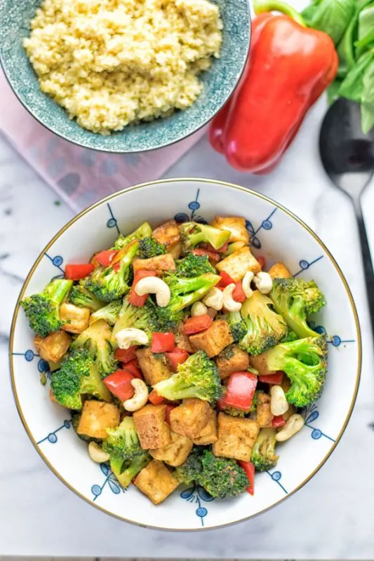 Chinese 5 Spice Tofu Stir Fry | #vegan #contentednesscooking #glutenfree